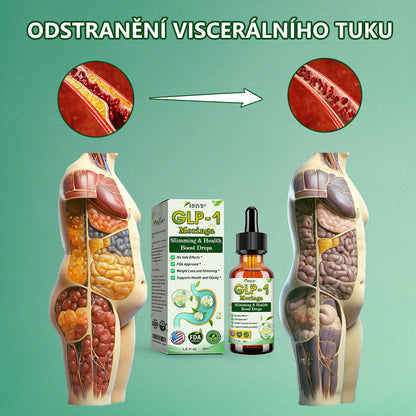 HHVB® GLP-1 Slimming & Health Boost Drops | Spalovač tuků potravinářské kvality (Vyvinuto společností The Obesity Society)