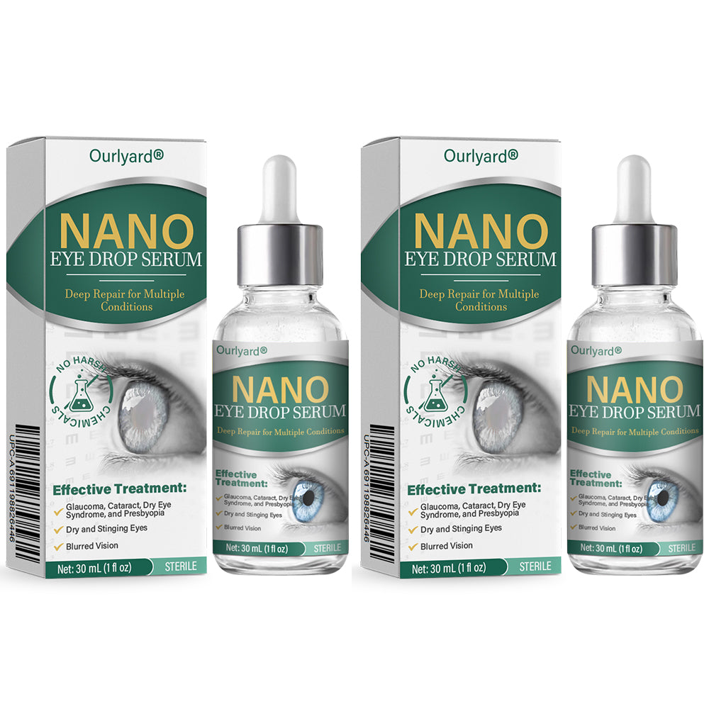 👩‍⚕️Oční kapky Ourlyard® Nano, sérum ✅Schváleno FDA (vhodné pro presbyopii, syndrom suchého oka, glaukom a kataraktu) 👀