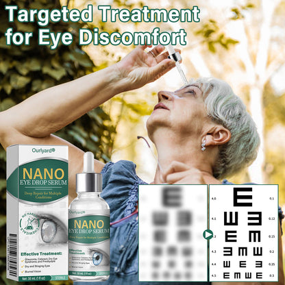 👩‍⚕️Oční kapky Ourlyard® Nano, sérum ✅Schváleno FDA (vhodné pro presbyopii, syndrom suchého oka, glaukom a kataraktu) 👀