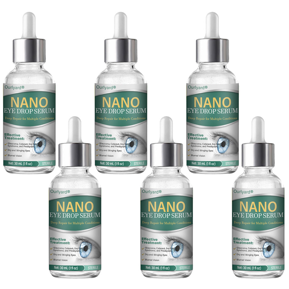 👩‍⚕️Oční kapky Ourlyard® Nano, sérum ✅Schváleno FDA (vhodné pro presbyopii, syndrom suchého oka, glaukom a kataraktu) 👀